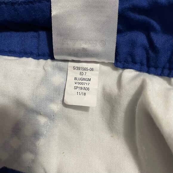 Old Navy Shorts Womens Size 8 Everyday Short Blue Gingham Plaid Mid Rise Zip Fly - Picture 6 of 10